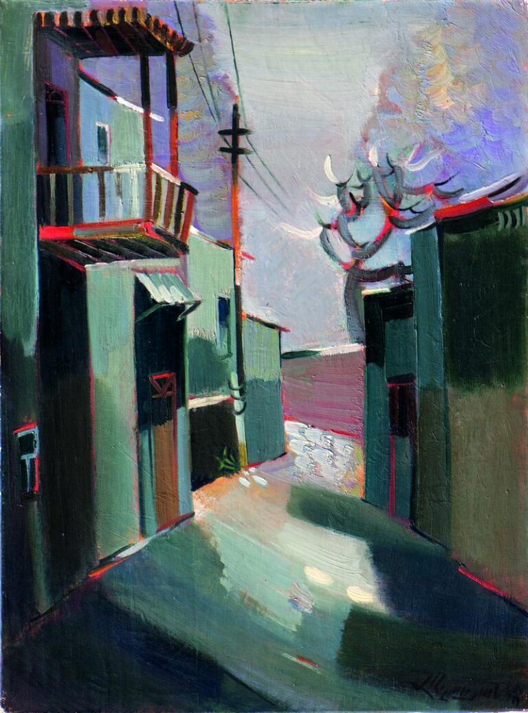 "Landscape", 1985, 55X70