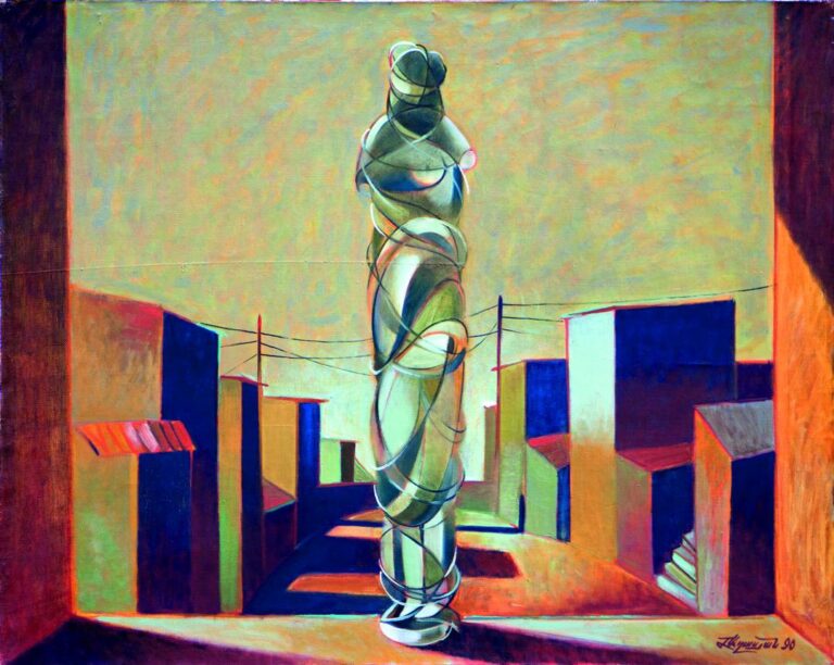 Big sculpture, 80 х 100, 1990