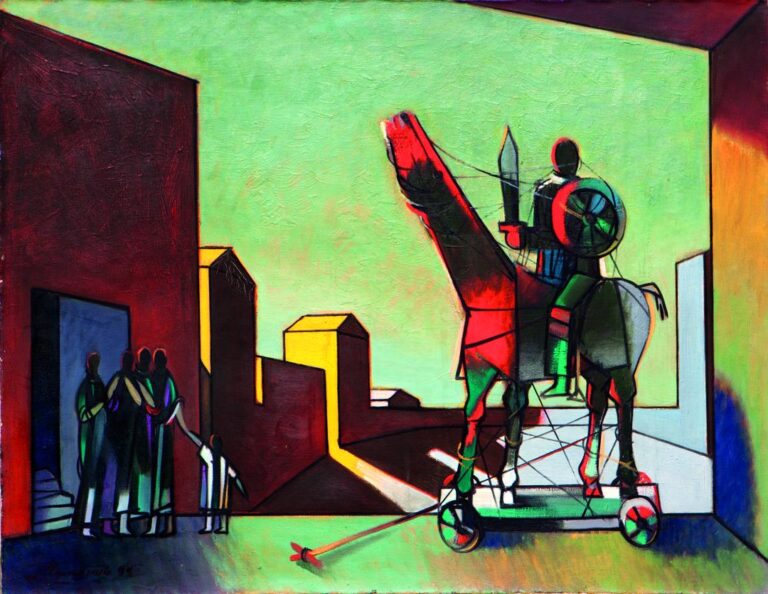 “Light and Shadow” 1993, 70X90