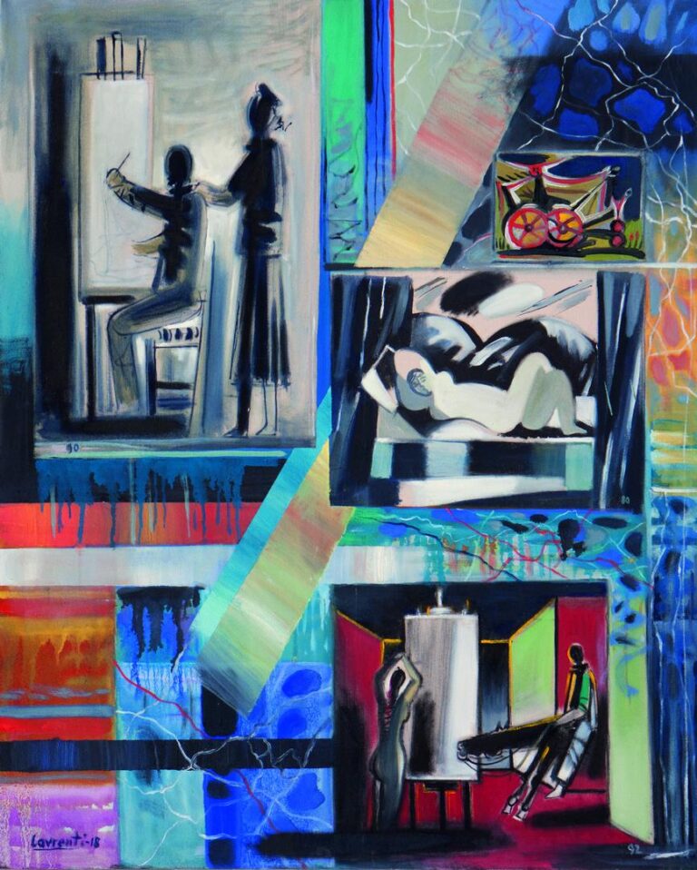 “Composition 8”, 2018, 120X97