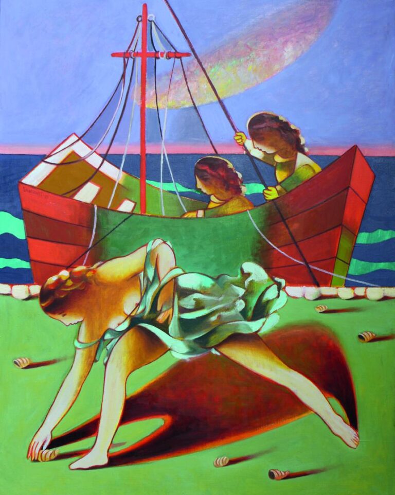 “Shells”, 100X80cm, oil on canvas, 2010