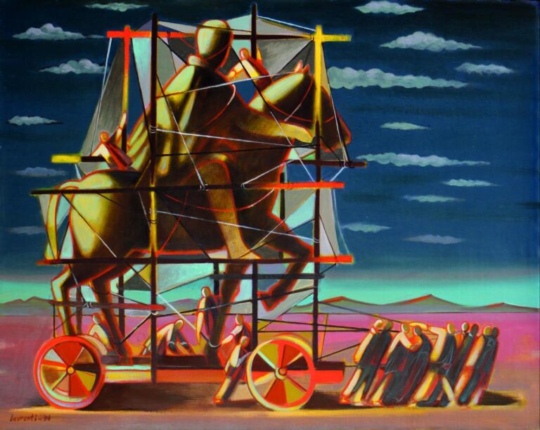 “Mark Aurel”, 80X100cm, oil on canvas, 2006